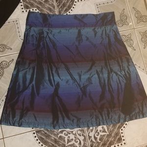 Gray Antics Taffeta Skirt NEW